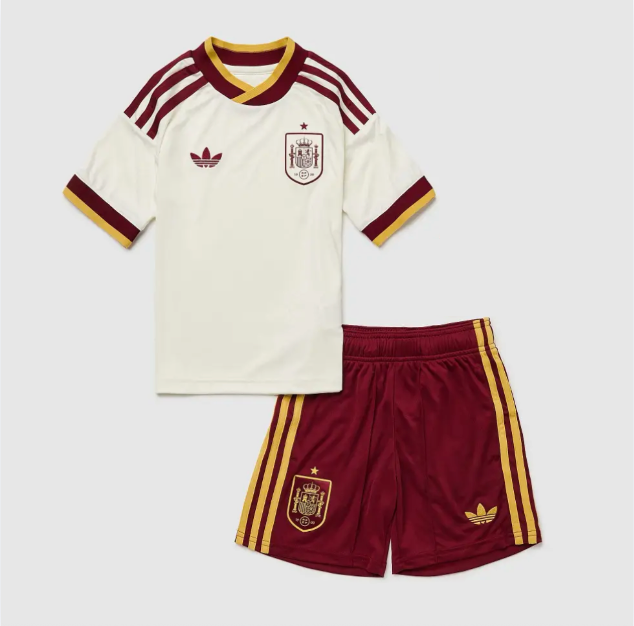 Kit Enfant Espagne Extérieur 2026 Coupe Du Monde