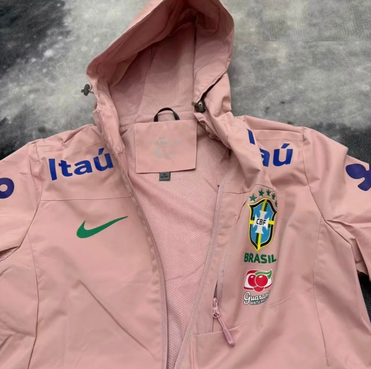 Veste Bresil Seleção Rose
