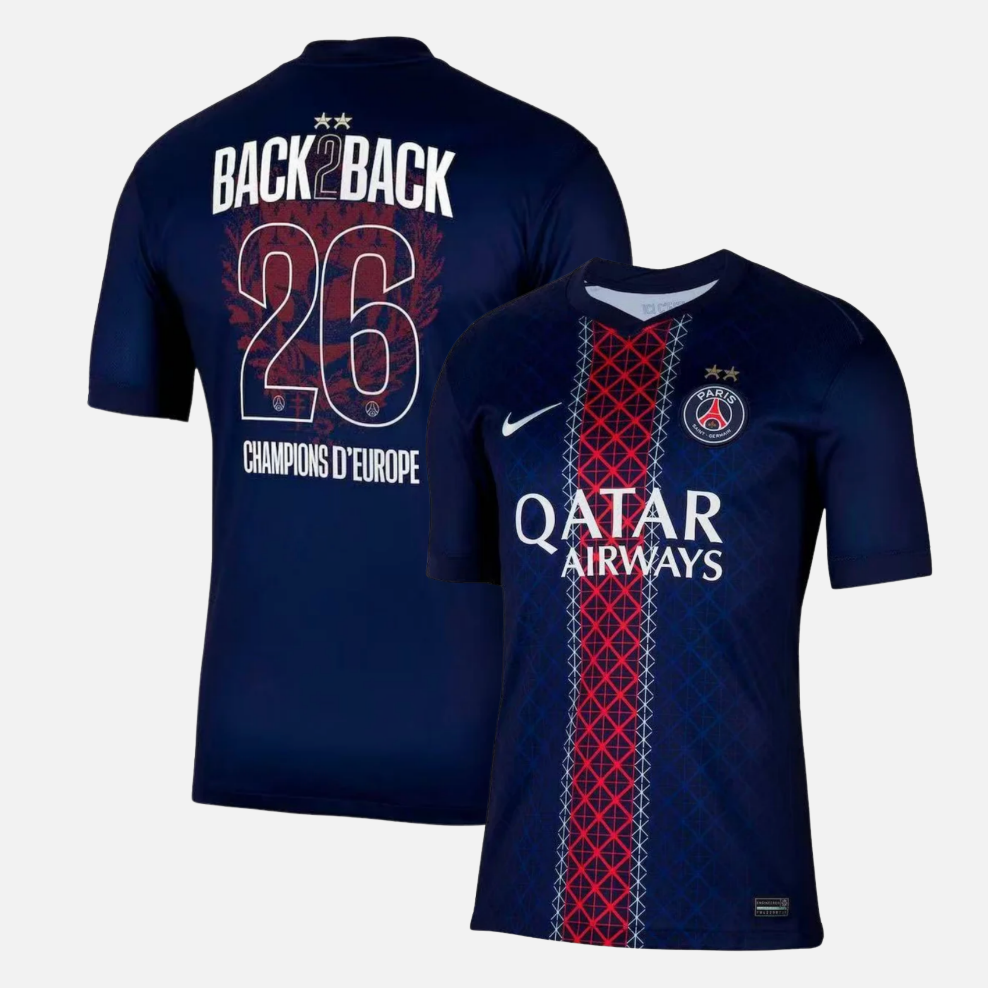 PSG Édition BACK 2 BACK + 2 ÉTOILES ⭐️⭐️