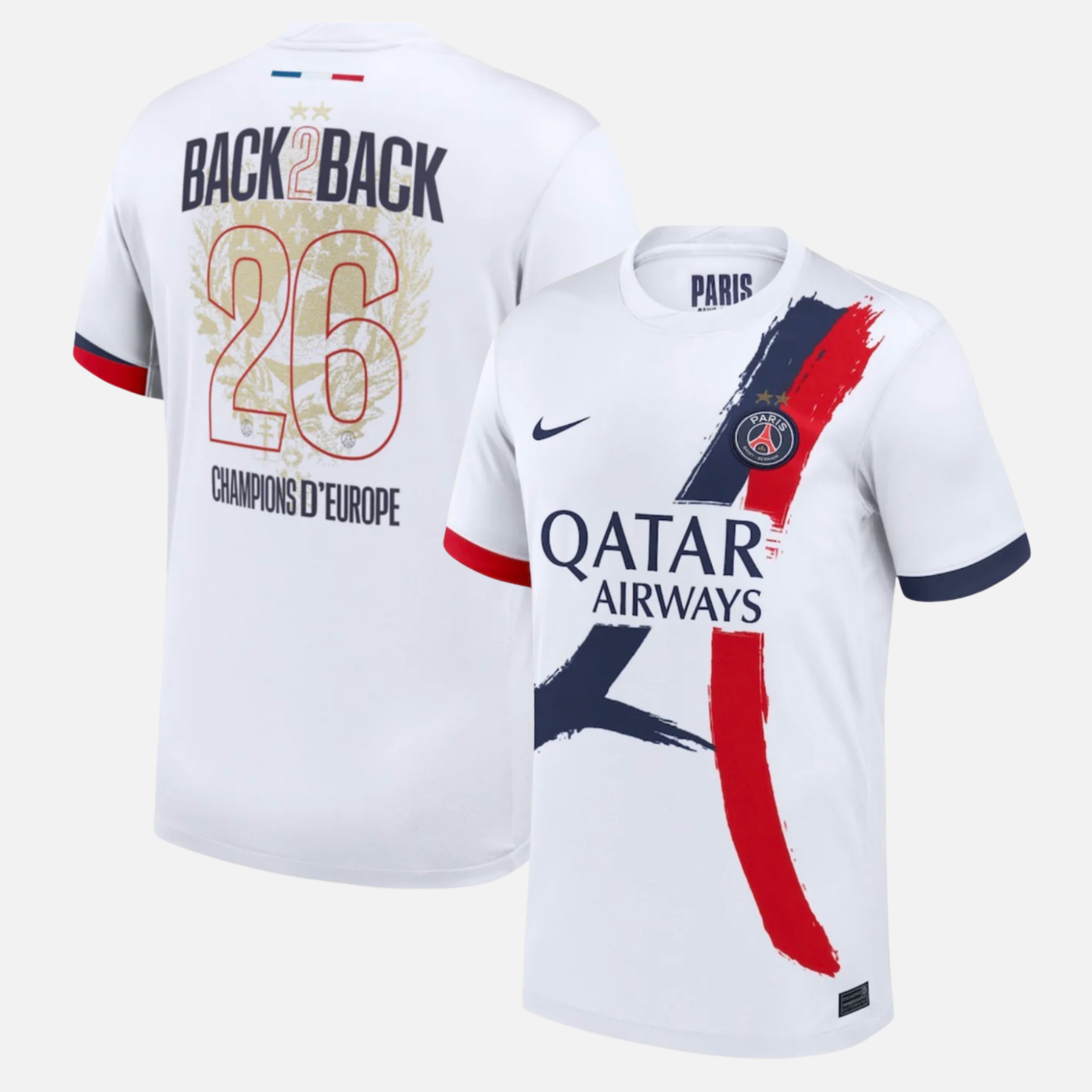 PSG Édition BACK 2 BACK + 2 ÉTOILES ⭐️⭐️