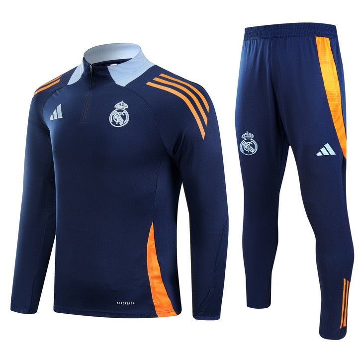 SurvĂȘtement Training Real Madrid Bleu 2024/2025