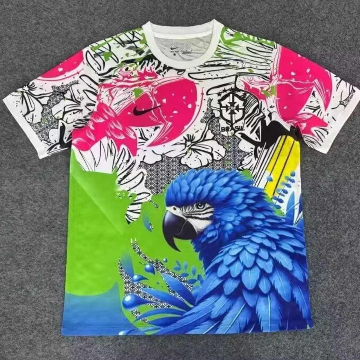 Brésil Perroquet Bleu/Rose