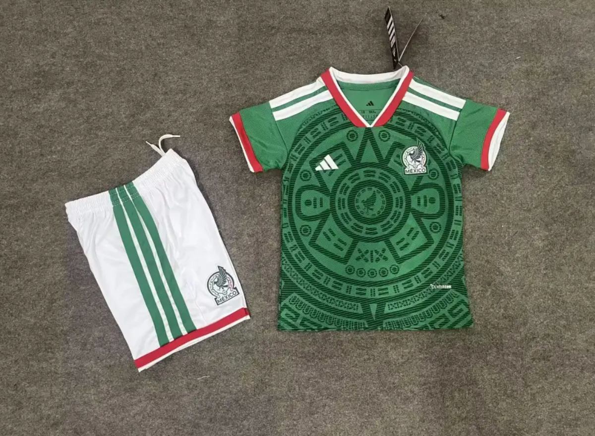 Kit Enfant Méxique Domicile 2026 Coupe Du Monde