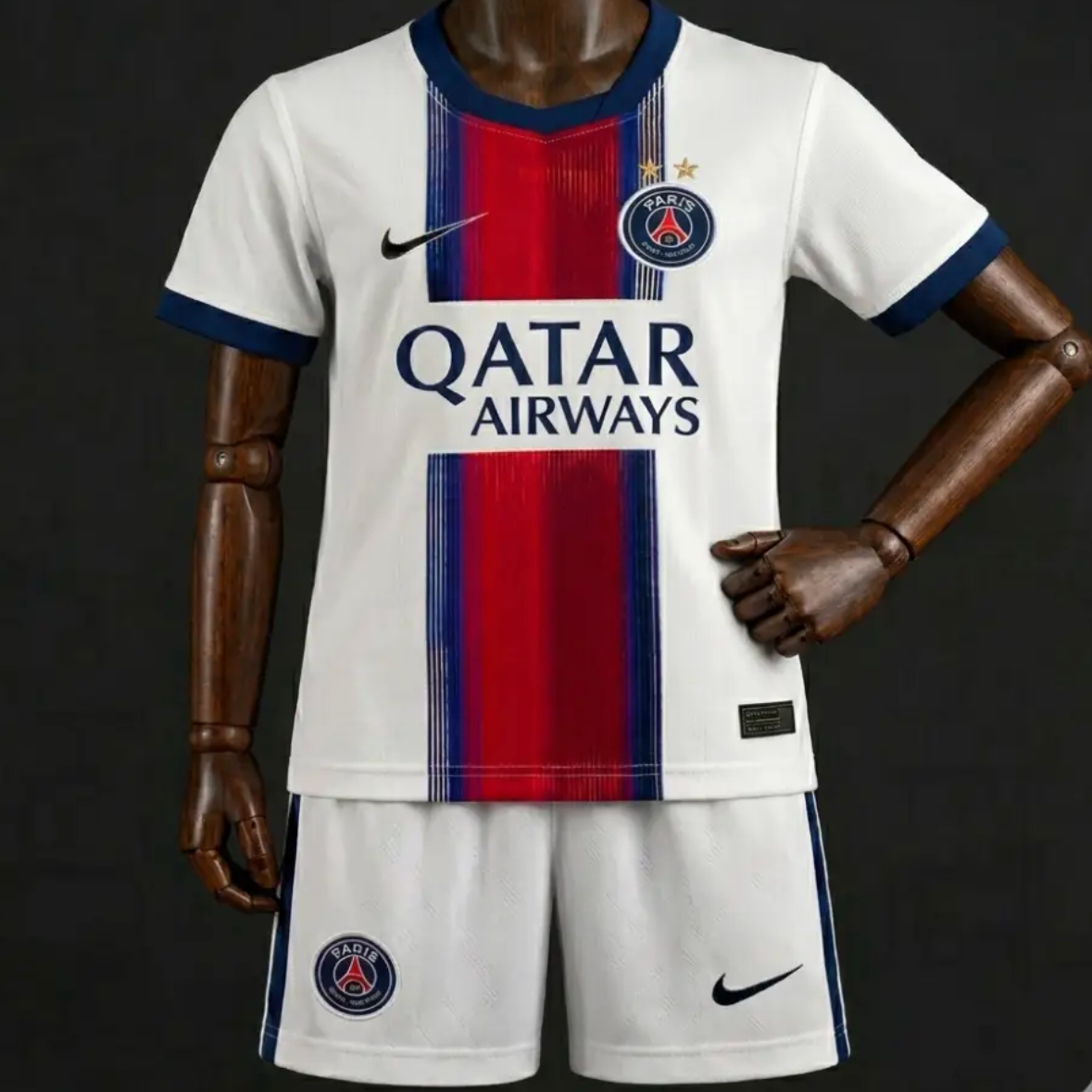 Kit Enfant PSG Extérieur 2026/2027 + Double Étoile ⭐️⭐️