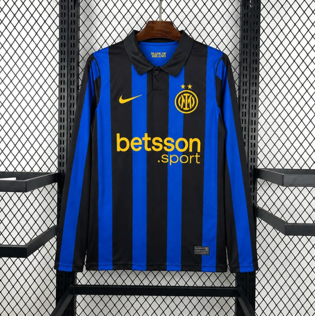Inter Milan Domicile 2026/2027 Manches Longues