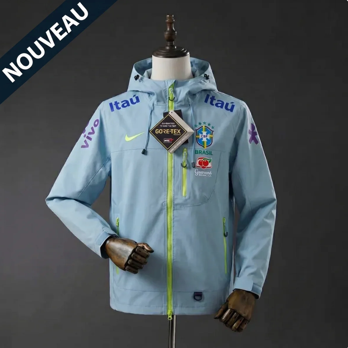 Veste Bresil Seleção Bleu Claire