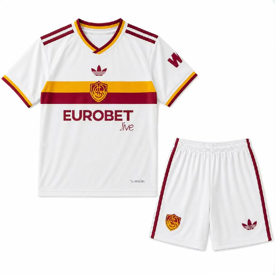 Kit Enfant AS Roma Extérieur 2026/2027