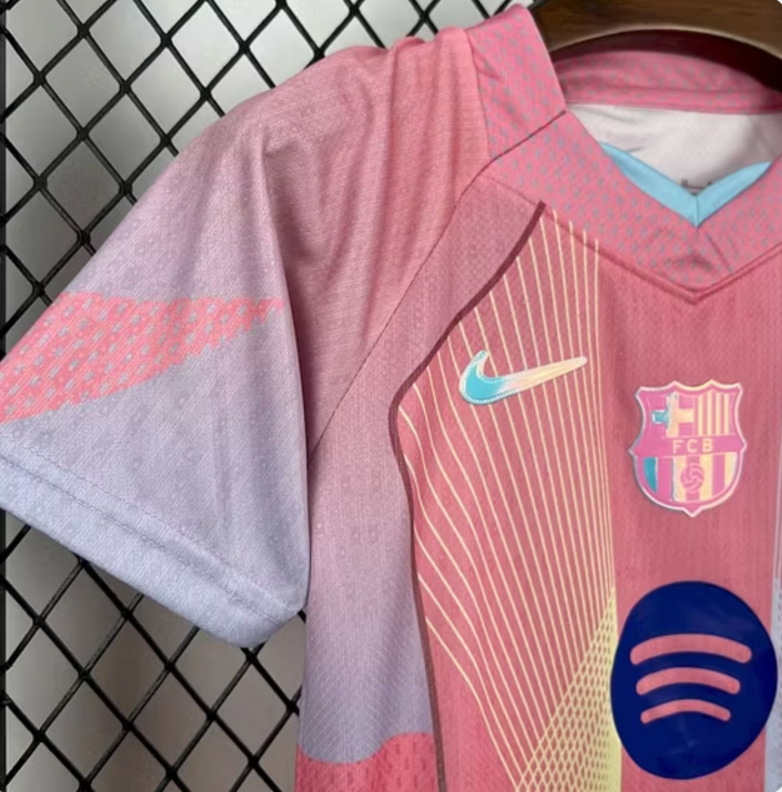 Kit Enfant FC Barcelone Rose 2026/2027